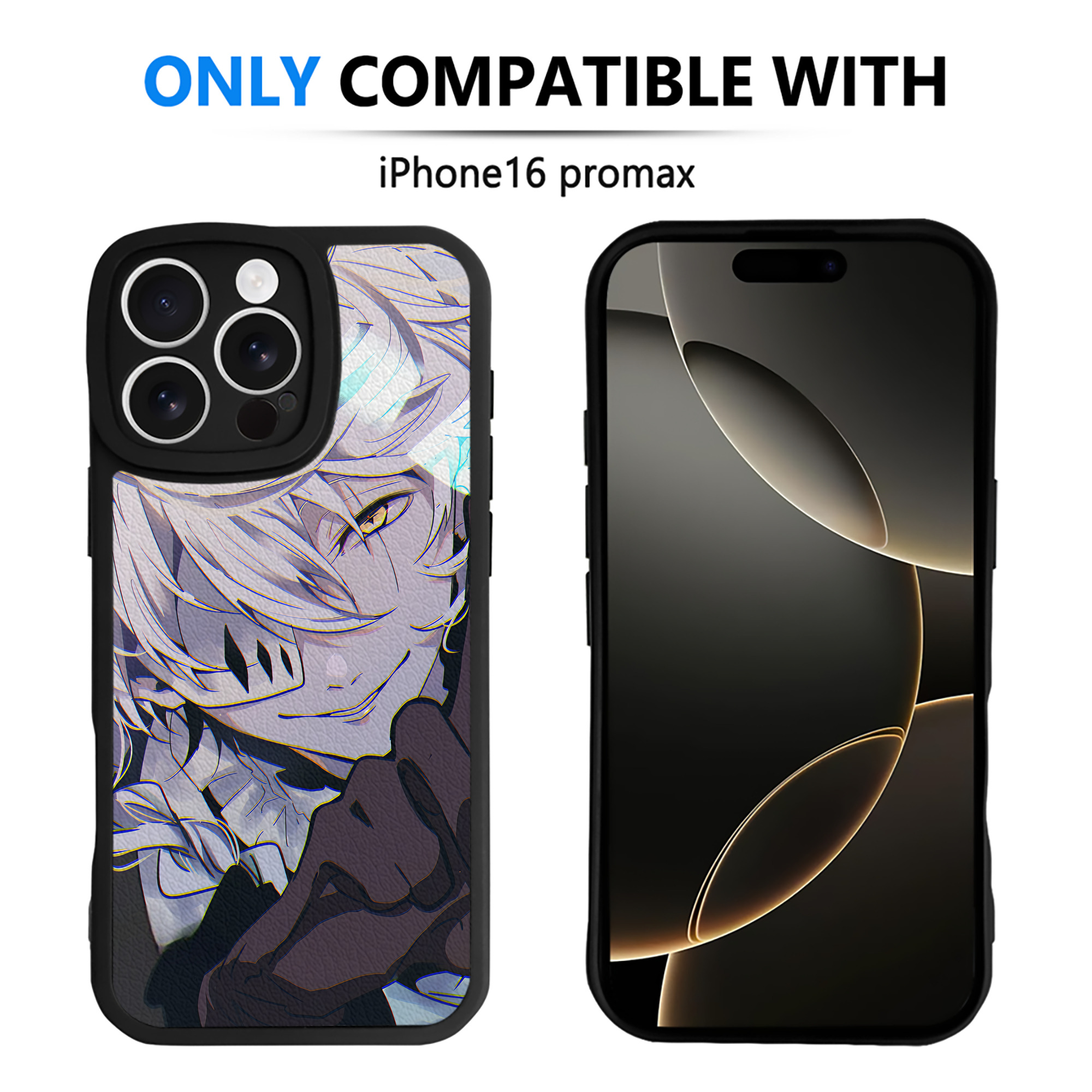 （画像用） 文豪ストレイドッグス Bungo Stray Dogs 【iPhone 16シリーズ対応】シリコンスマホケース（レザー調） 材質：シリコン